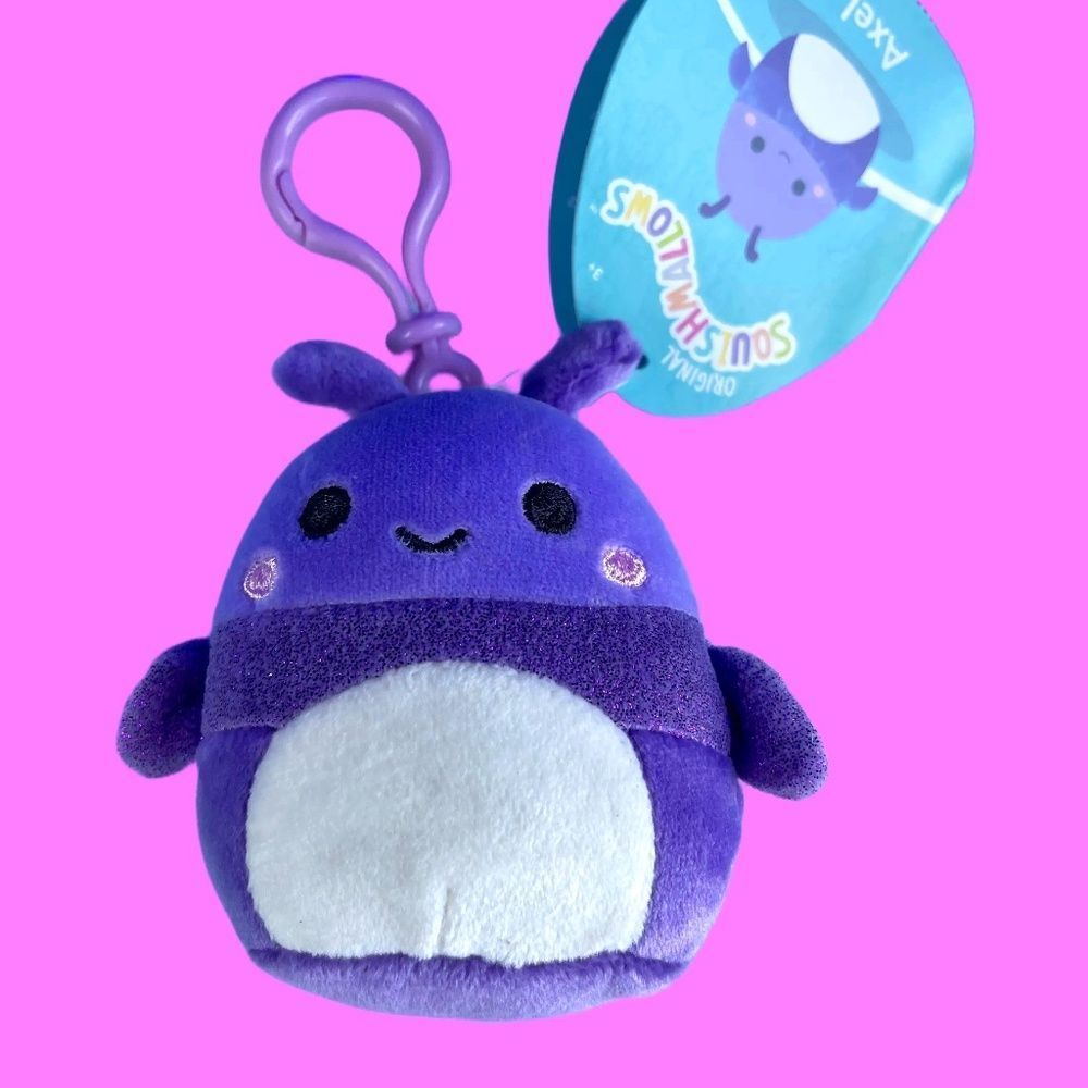 AXEL THE BETTLE 3.5” CLIP SQUISHMALLOWS GARDEN SQUAD
